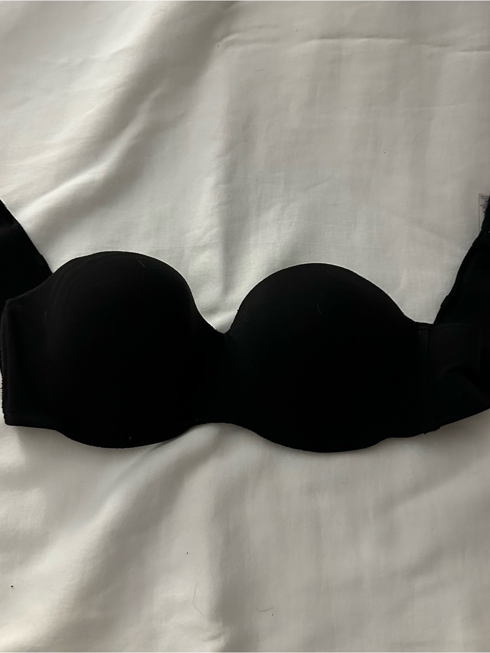 Black Strapless Bra